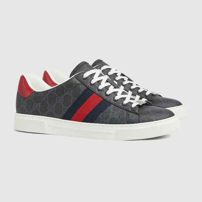 GUCCI Men's Gucci Ace sneaker with Web - Image 2