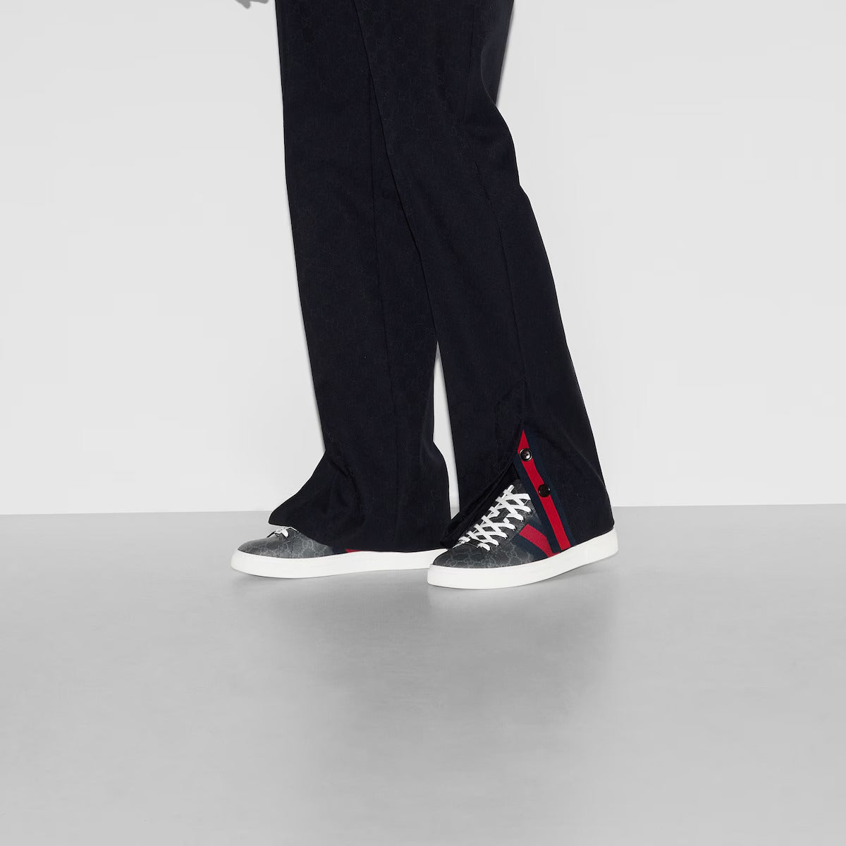 GUCCI Men's Gucci Ace sneaker with Web - Image 3