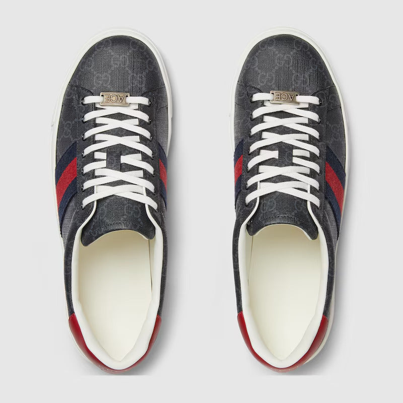 GUCCI Men's Gucci Ace sneaker with Web - Image 5