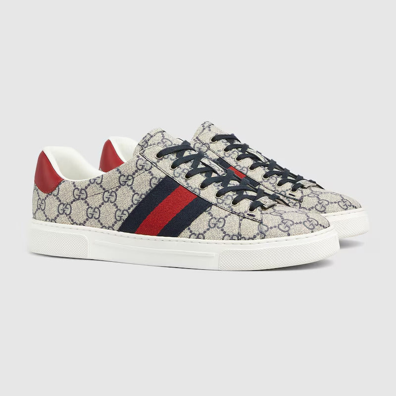 GUCCI Men's Gucci Ace sneaker with Web - Image 8