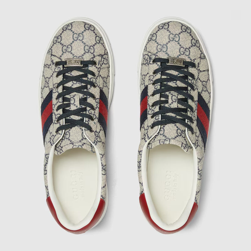 GUCCI Men's Gucci Ace sneaker with Web - Image 10