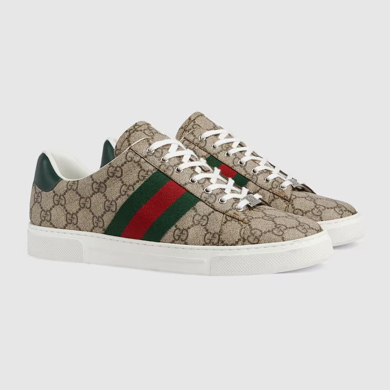 GUCCI Men's Gucci Ace sneaker with Web - Image 13