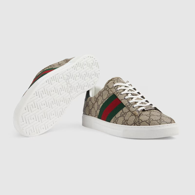 GUCCI Men's Gucci Ace sneaker with Web - Image 17
