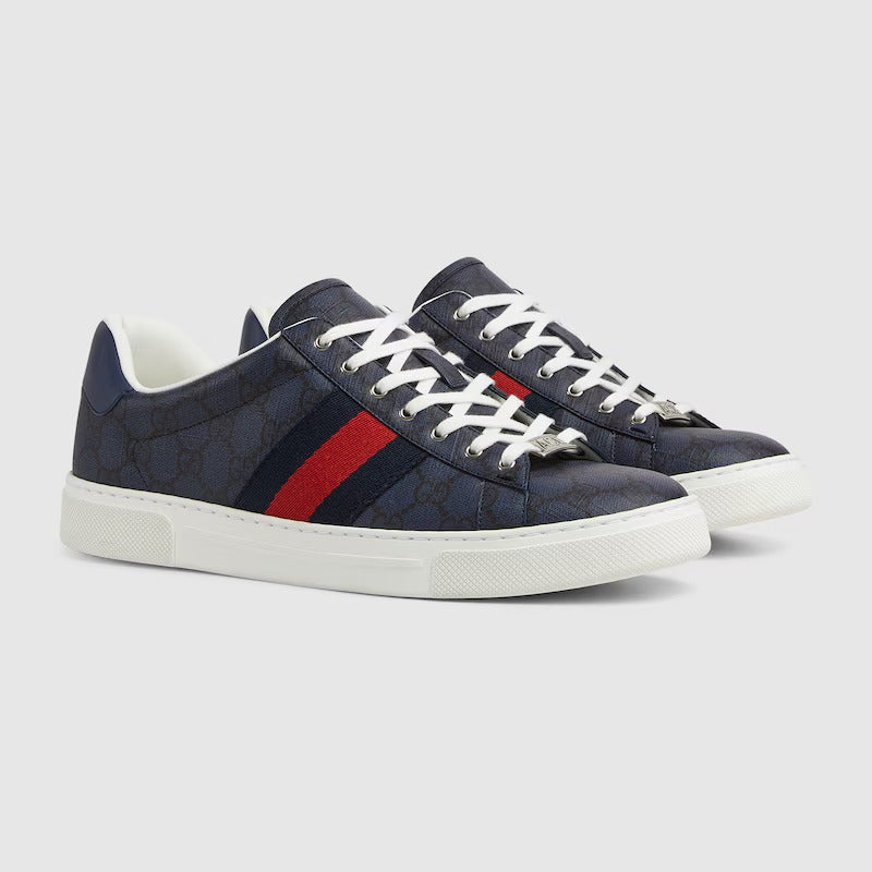 GUCCI Men's Gucci Ace sneaker with Web - Image 19