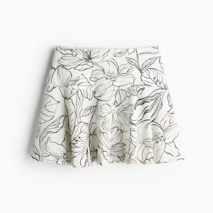 H&M FLARED MINI SKIRT