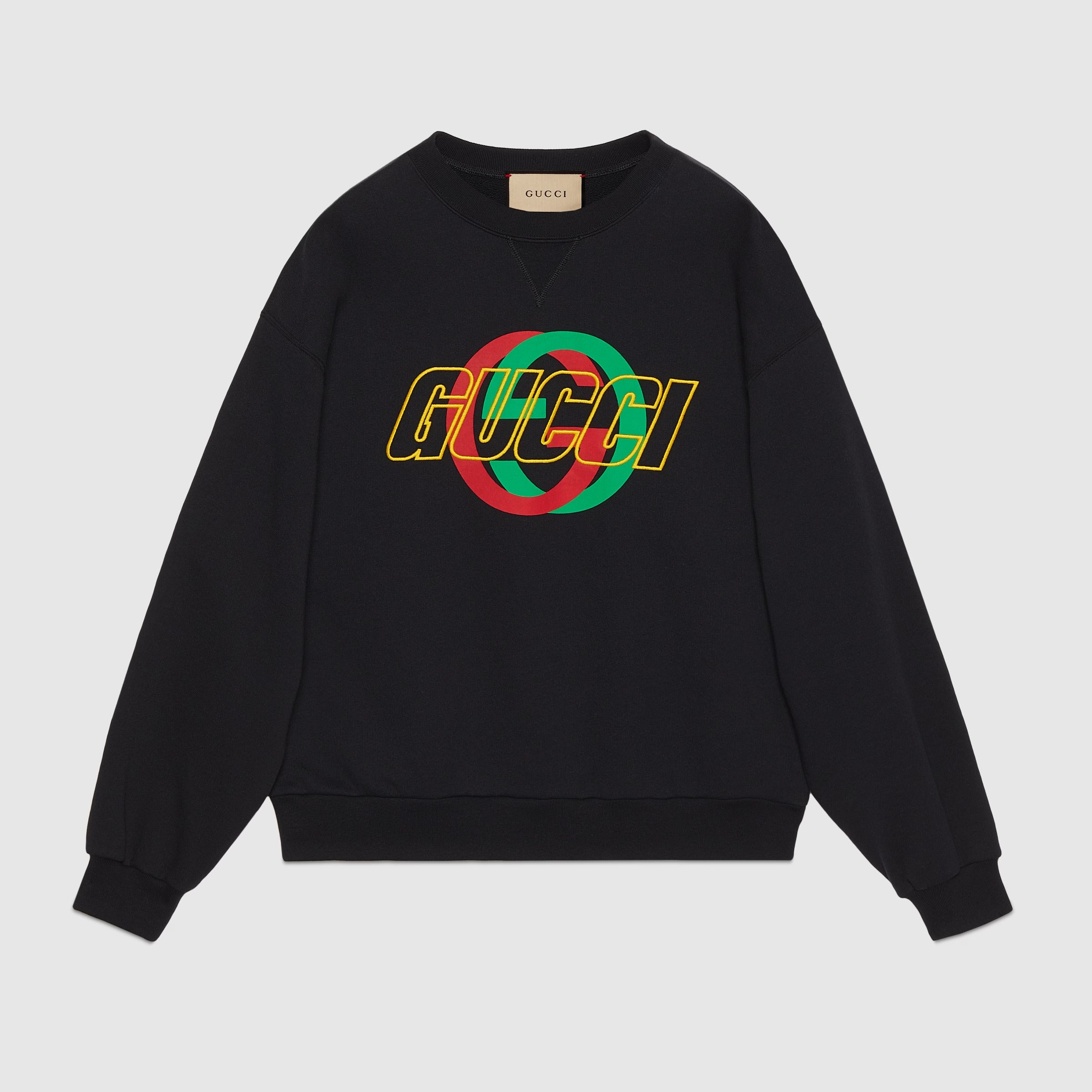 Gucci Cotton jersey sweatshirts with embroidery