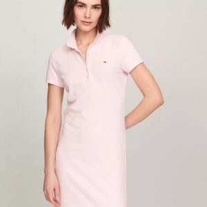 Tommy Hilfiger Stretch-Cotton Slim Fit Polo Dress