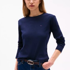 Tommy Hilfiger Long-Sleeve Crewneck Favorite T-Shirt