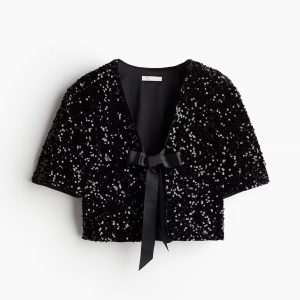 H&M Sequined Blouse