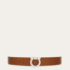 Ferragamo Fixed reversible Gancini belt