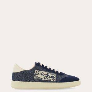Ferragamo Low top sneaker with logo
