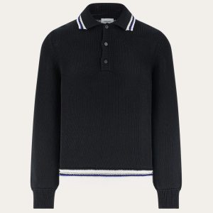 Ferragamo Long sleeved polo shirt
