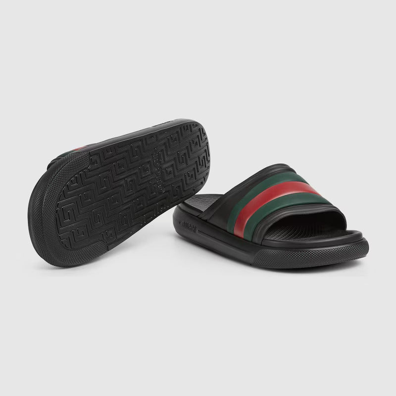 GUCCI Men's Web slide sandal - Image 6