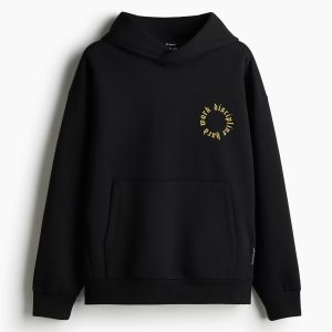 H&M Loose-Fit Sports Hoodie with DryMove™