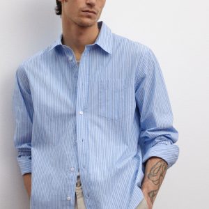 H&M Regular Fit Poplin Shirt