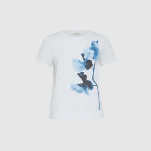 LAURA Floral Placement Print T-Shirt
