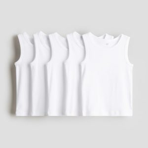 H&M 5-pack Cotton Tank Tops