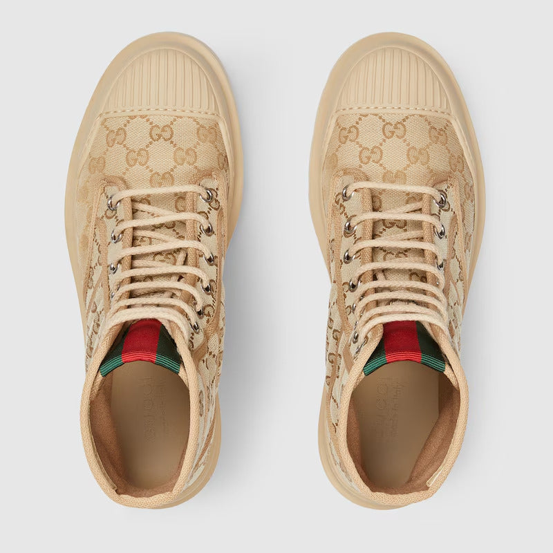GUCCI Men's Web boot - Image 5