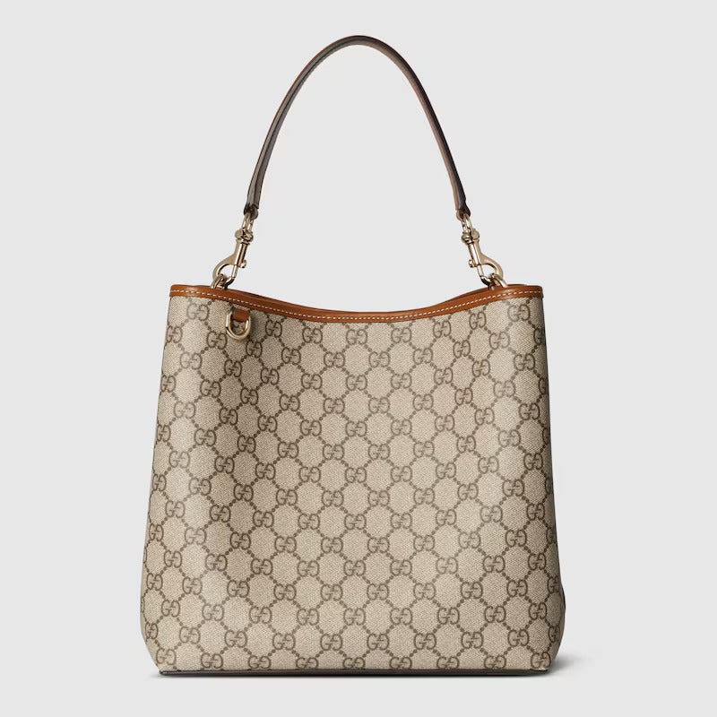 Gucci GG Emblem medium bucket bag