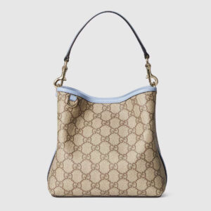 Gucci GG Emblem small bucket bag