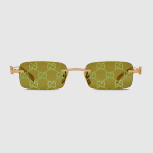 GUCCI Rectangular frame sunglasses