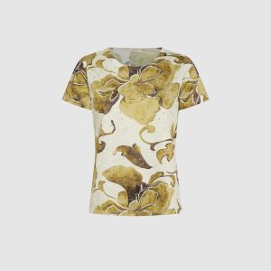 LAURA Floral Rhinestone T-Shirt