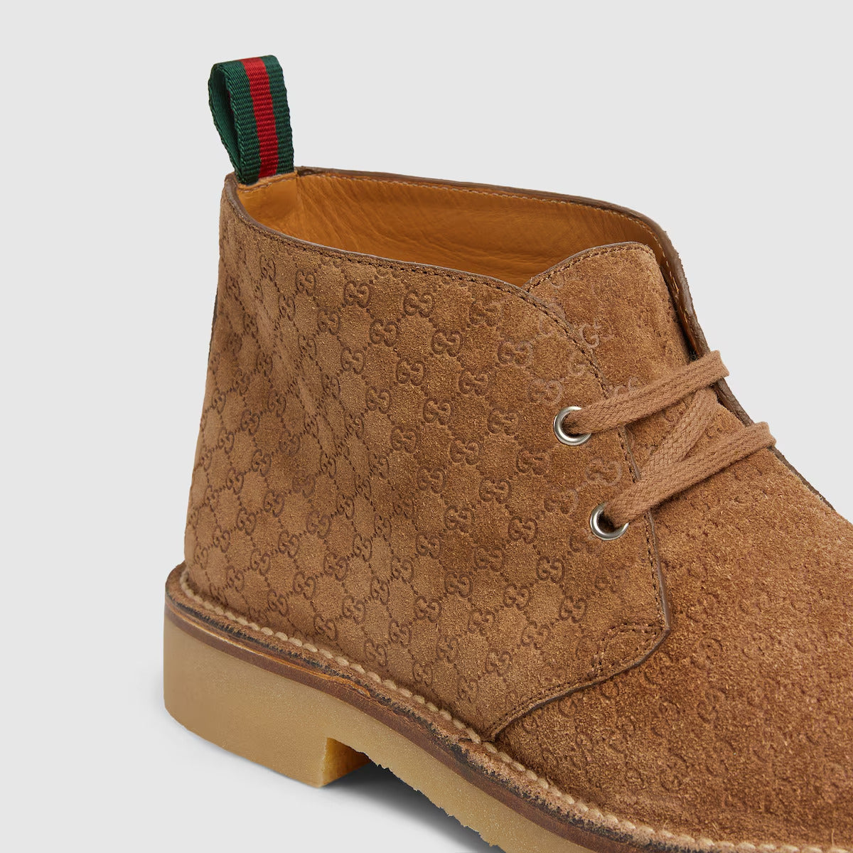 GUCCI Men's ankle boot with Web - Image 8