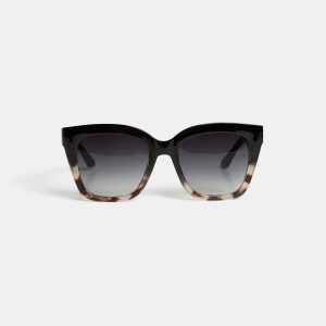 Laura Two-Tone Square Sunglasses
