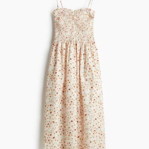 H&M Smocked-bodice Dress