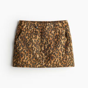H&M COTTON MINI SKIRT