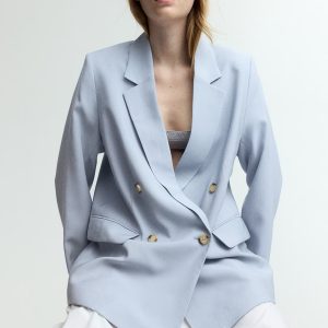 H&M Double-Breasted Blazer