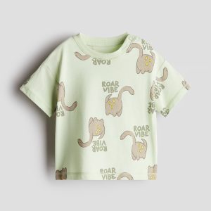 H&M Printed Cotton T-Shirt