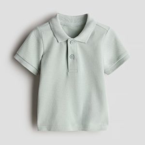 H&M Cotton Pique Polo Shirt