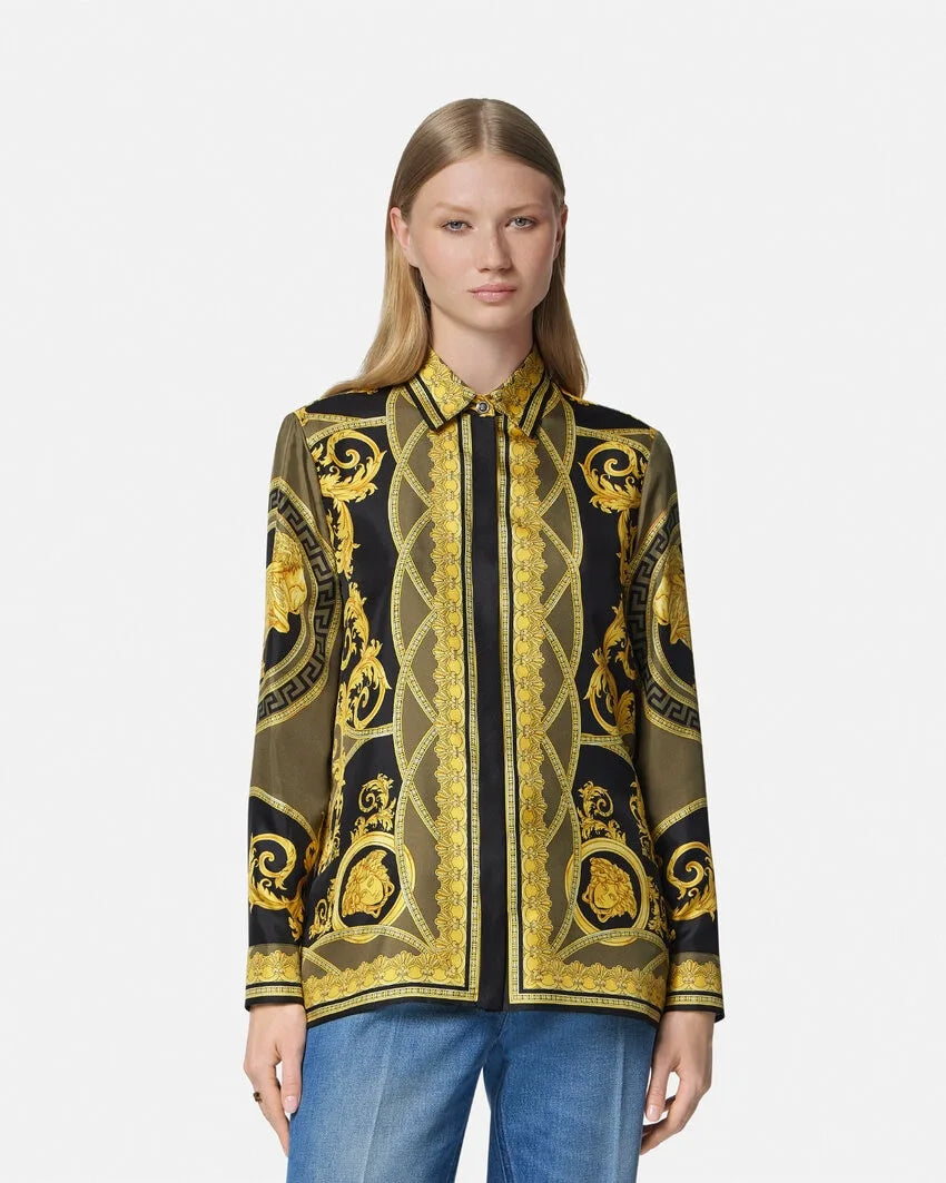 Versace LA COUPE DES DIEUX SILK SHIRT - Image 4