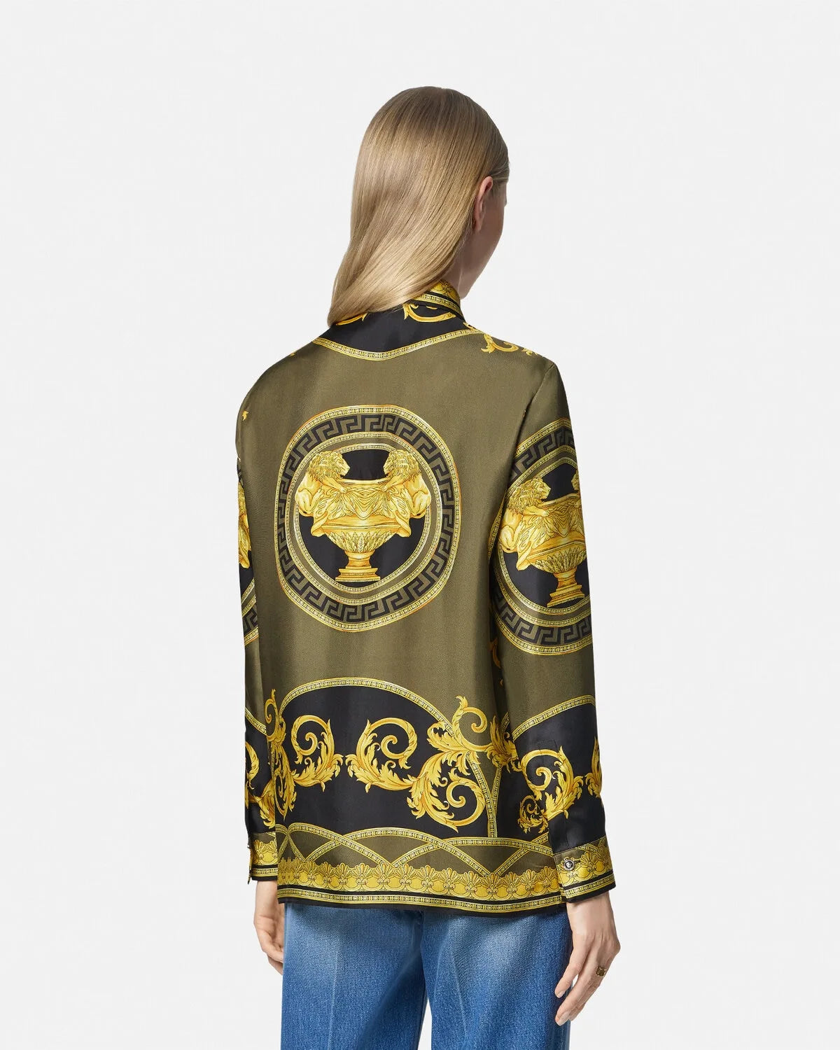 Versace LA COUPE DES DIEUX SILK SHIRT - Image 5
