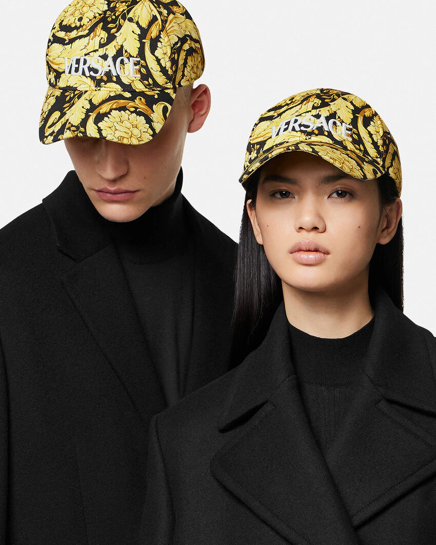 VERSACE BAROCCO LOGO BASEBALL CAP - Image 3