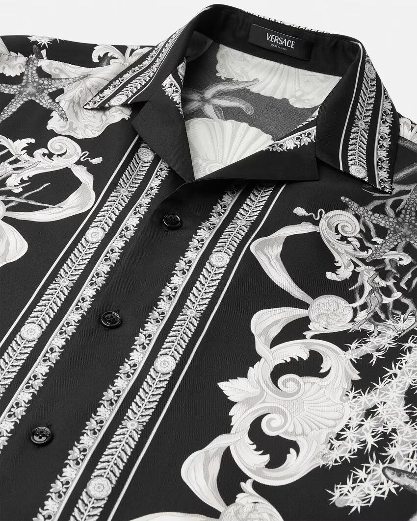 Versace BAROCCO SEA SILK SHIRT - Image 4