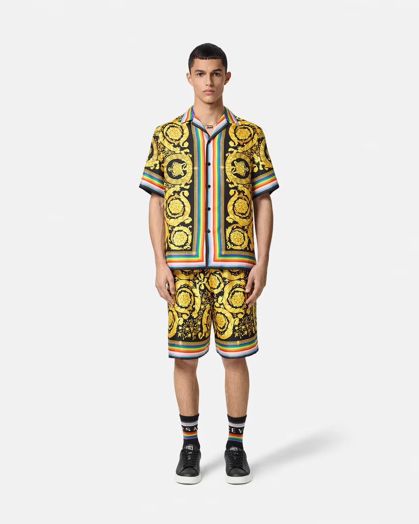 Versace PRIDE BAROCCO SILK SHIRT - Image 2