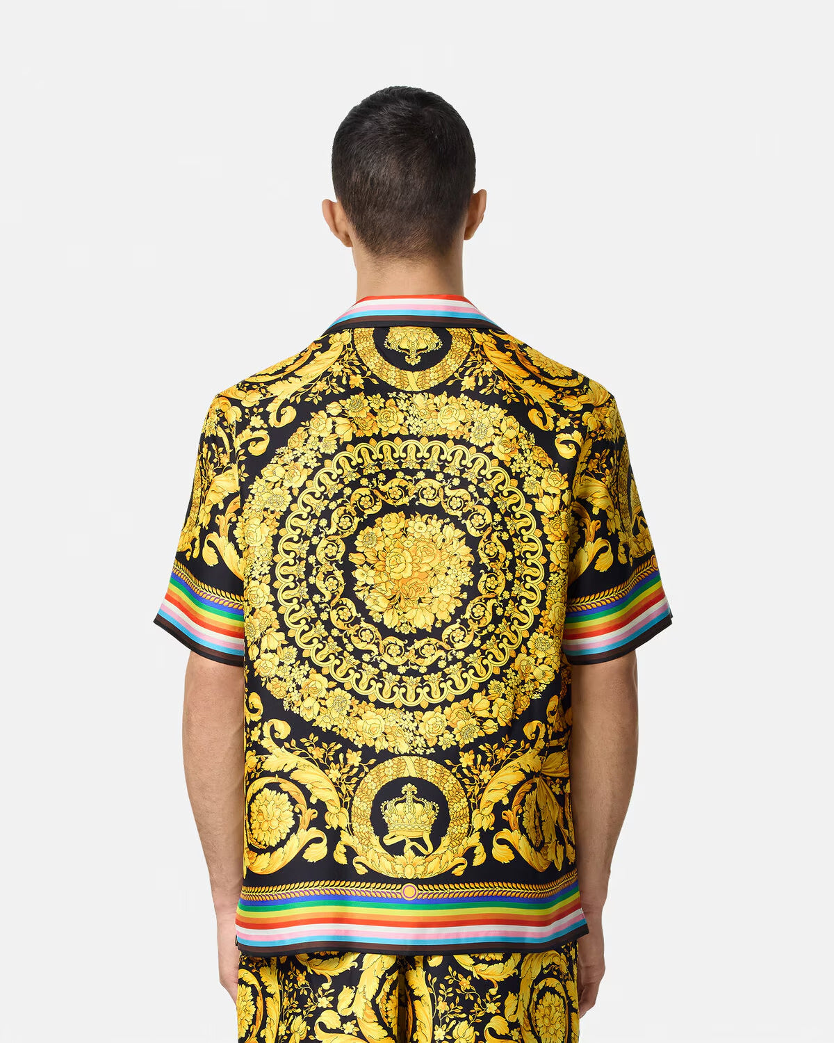 Versace PRIDE BAROCCO SILK SHIRT - Image 5