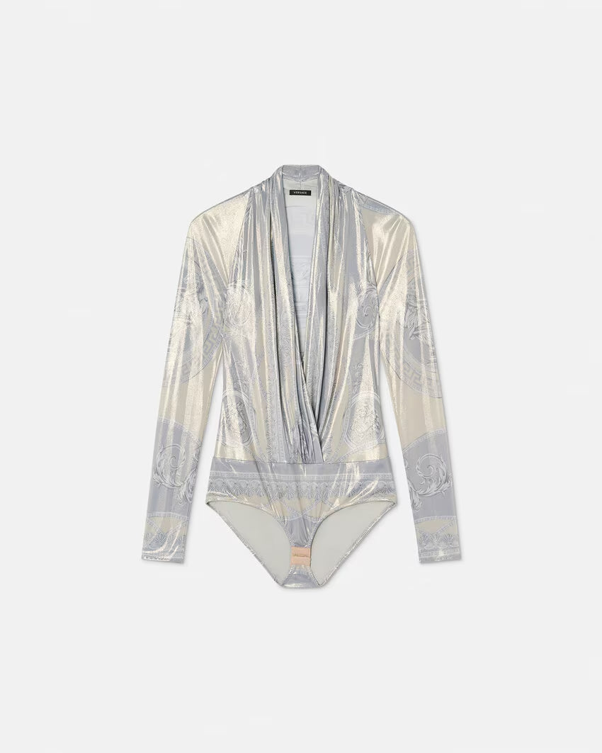 Versace LA COUPE DES DIEUX DRAPED BODYSUIT