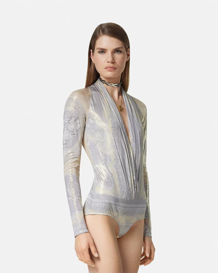 Versace LA COUPE DES DIEUX DRAPED BODYSUIT - Image 3