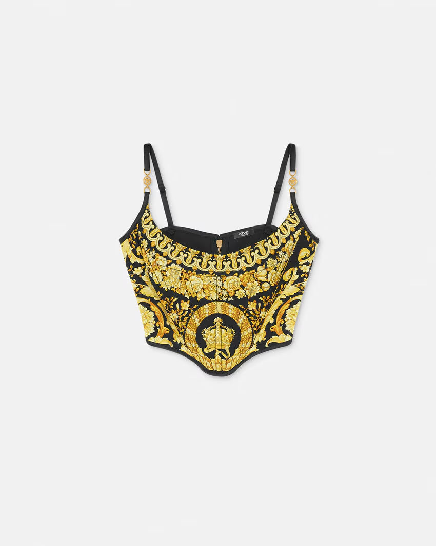 Versace LA COUPE DES DIEUX CORSET TOP