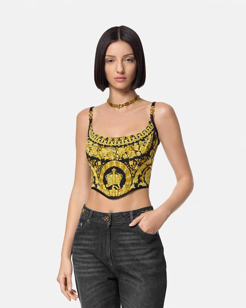 Versace LA COUPE DES DIEUX CORSET TOP - Image 4