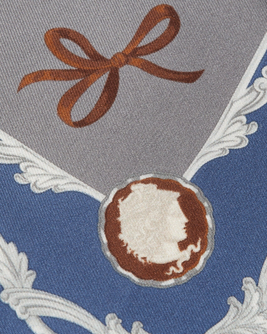 VERSACE CAMEO SILK TIE - Image 5