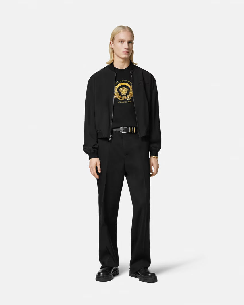 Versace EMBROIDERED COUPE BLASON T-SHIRT - Image 2