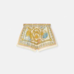 VERSACE Underwater Barocco Cover-Up Shorts