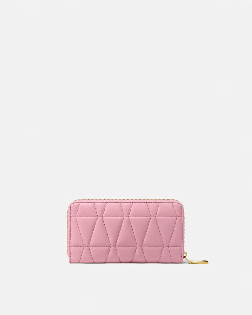 VERSACE Medusa '95 Quilted Long Wallet - Image 6