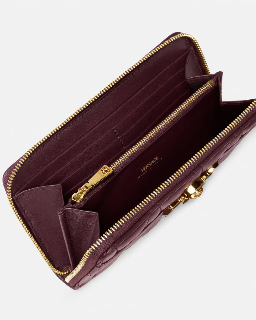 VERSACE Medusa '95 Quilted Long Wallet - Image 2