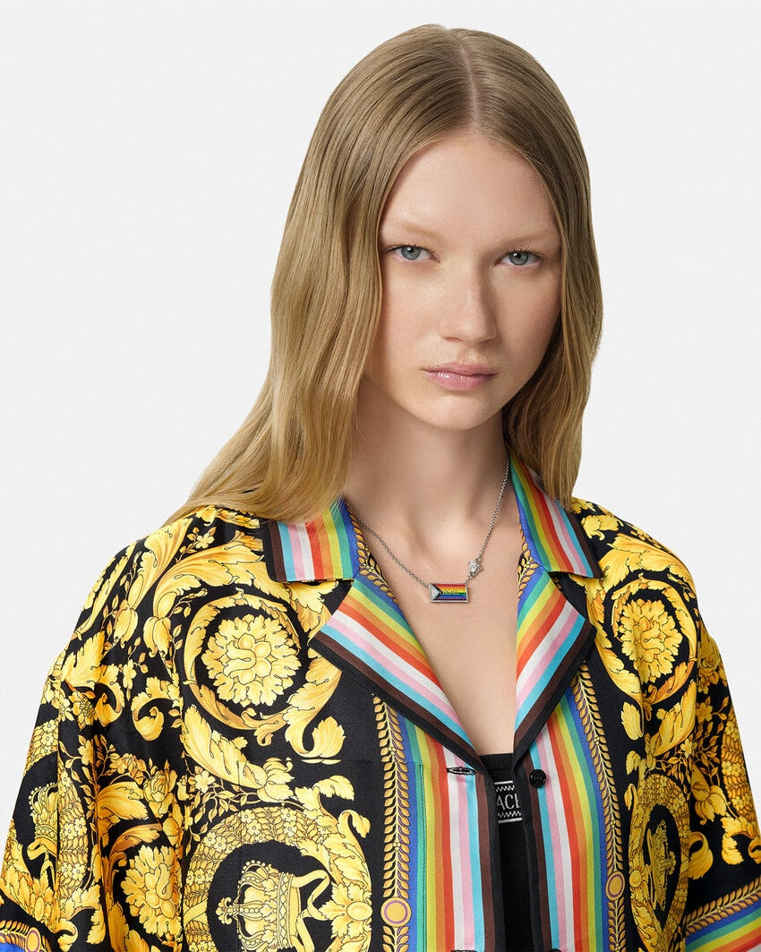 Versace PRIDE BAROCCO SILK SHIRT - Image 3