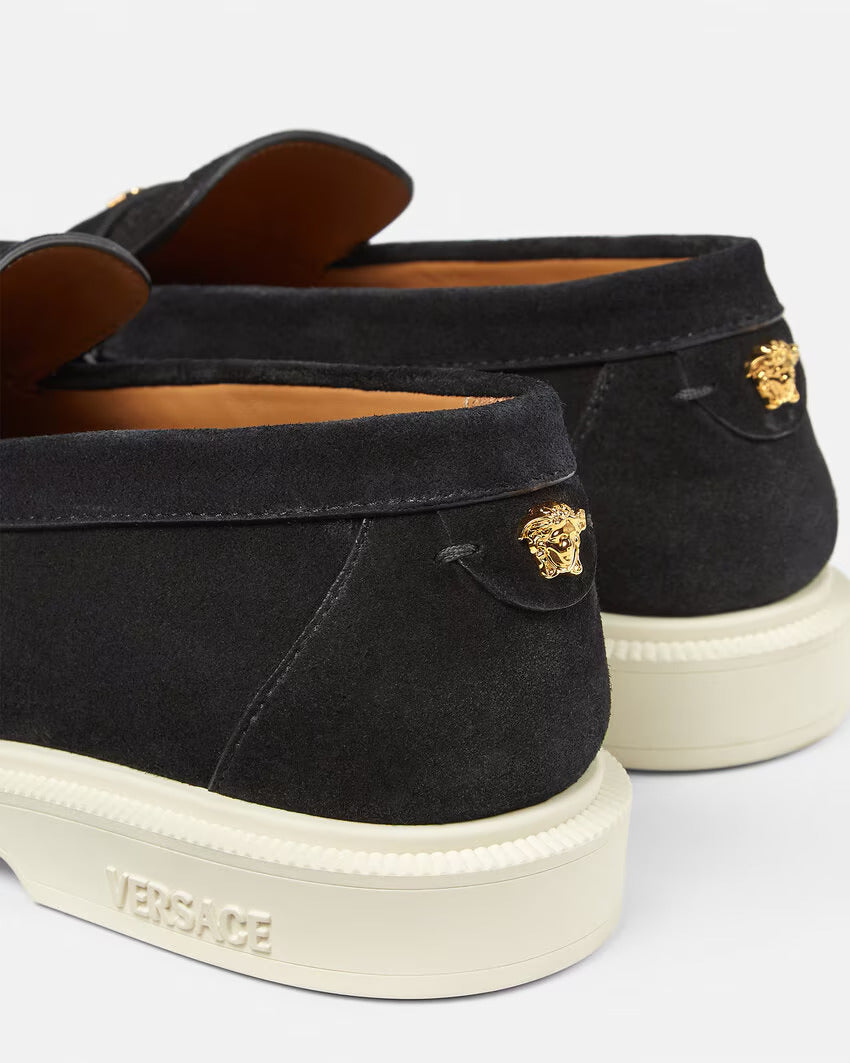 VERSACE Giuliano Suede Loafers - Image 6